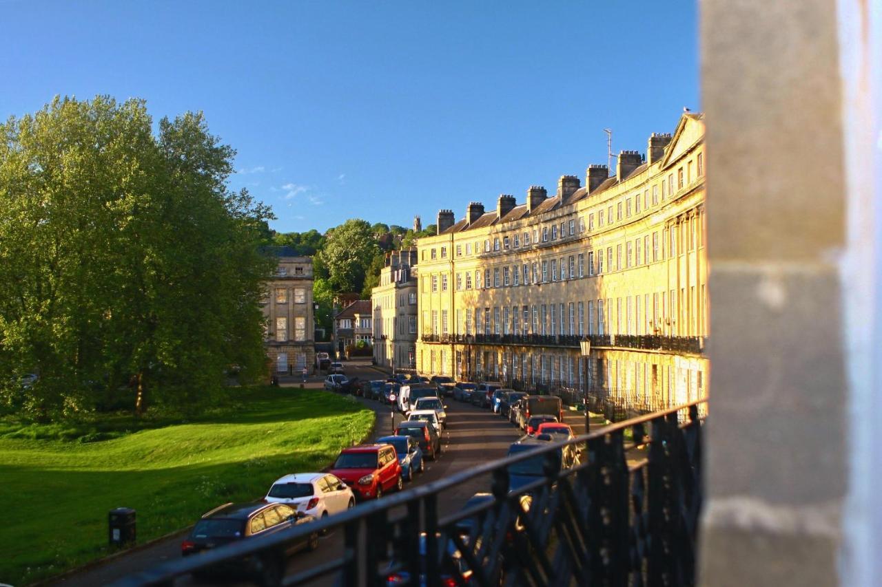 A Rare Georgian Crescent Residence With Parking Bath Exterior foto